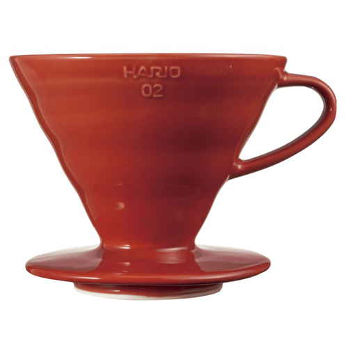 V60 透過ドリッパー02 セラミックR レッド画像