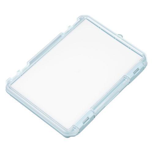 収納ケース　クッション付コレクションケース浅型230A　ブルー画像
