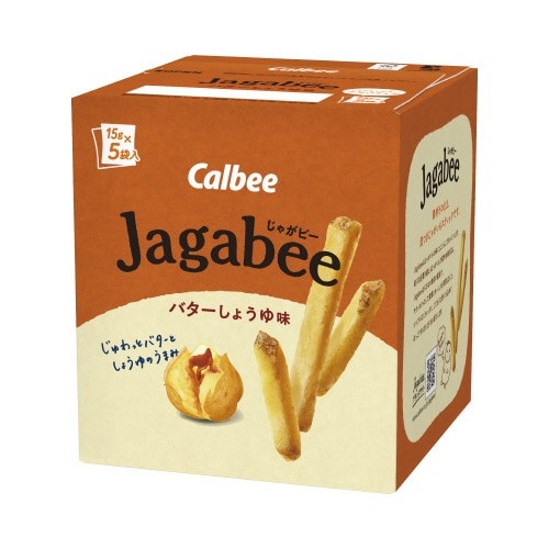 Ｊａｇａｂｅｅ　バターしょうゆ味　５袋入×４画像