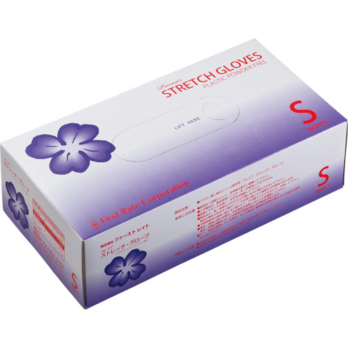 ﾌﾟﾚﾐｱｽﾄﾚｯﾁｸﾞﾛｰﾌﾞ ﾊﾟｳﾀﾞｰﾌﾘｰ S 1箱(100枚)画像