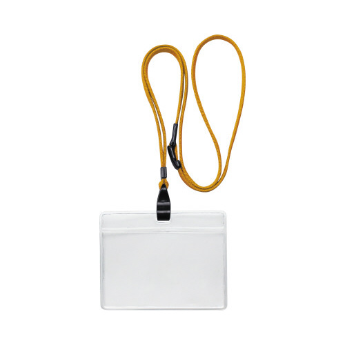 吊下げ名札　エコノミータイプ　１０個入　黄画像