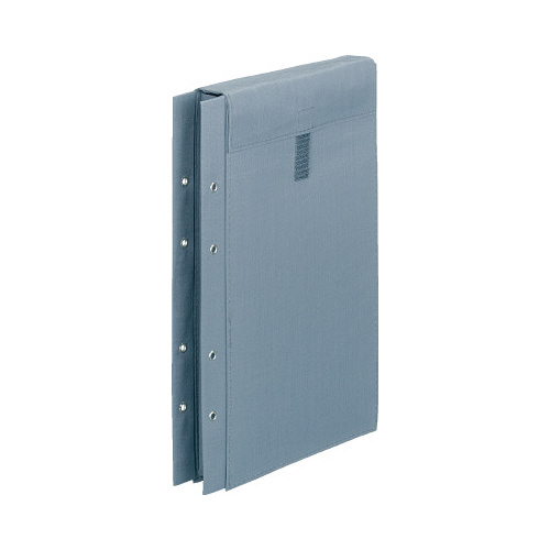 布製図面袋　４穴　マチ５０ｍｍ　面ファスナー式画像