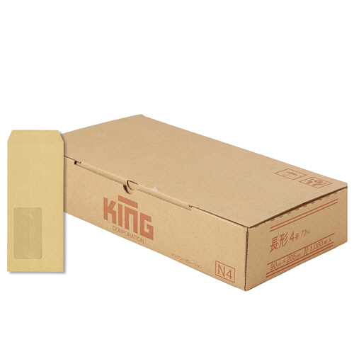 窓明No.22 ｵﾘﾝﾊﾟｽ 長4 口のり無 70g 〒枠無 ｾﾝﾀｰ貼 1ｹｰｽ(1000枚)画像