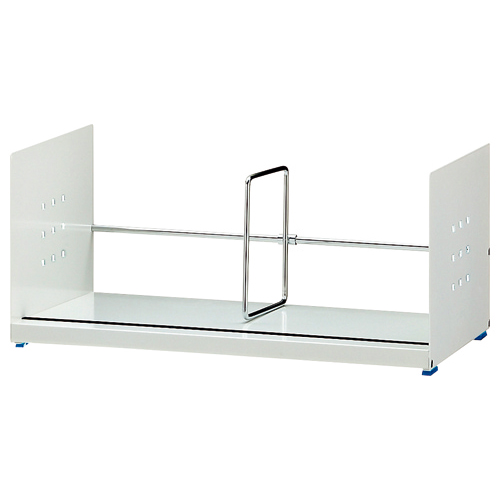 ﾌﾞｯｸｽﾀﾝﾄﾞ ﾛｰﾀｲﾌﾟ W450mm ﾎﾜｲﾄ 1台画像