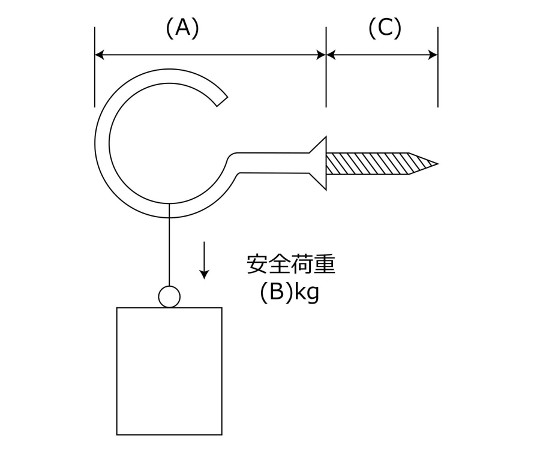 キャップ付　洋灯吊　白　28mm　2本入 白い円筒形のキャップ付き洋灯吊が2本並んでいる状態