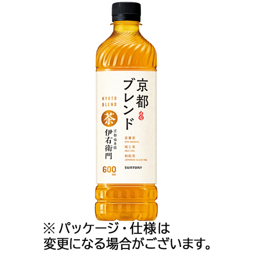緑茶 伊右衛門 京都ﾌﾞﾚﾝﾄﾞ 600mL ﾍﾟｯﾄﾎﾞﾄﾙ 1ｹｰｽ(24本)
