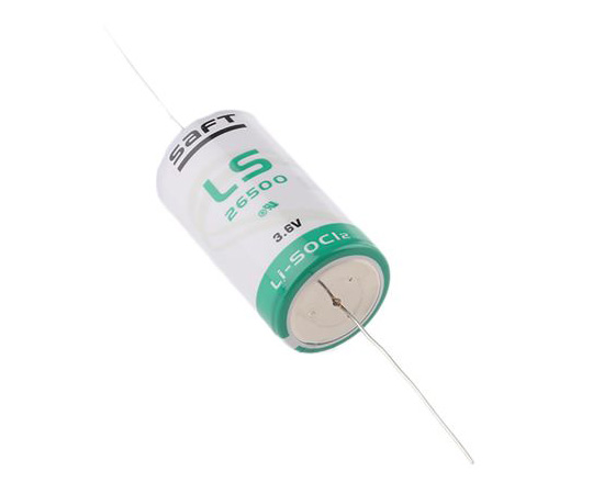 単2形電池　リチウム塩化チオニルバッテリ　公称電圧　3.6V