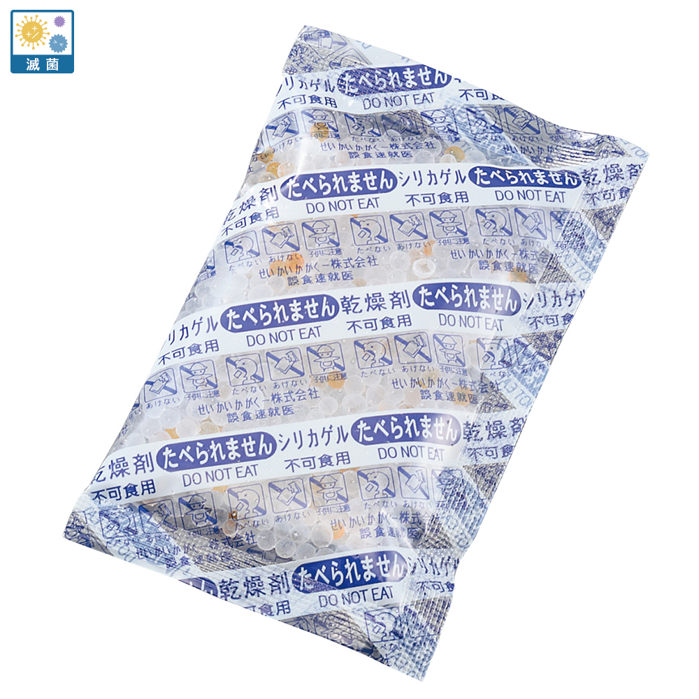シリカゲル（乾燥剤）20g×100個入　滅菌済画像