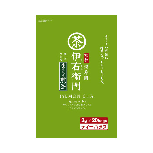 伊右衛門抹茶入煎茶ＴＢ（２ｇ×１２０Ｐ）×１２画像