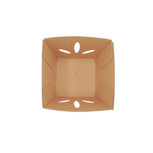 青果・農産容器 パックスタイル テーパーボックス 11-11 未晒画像