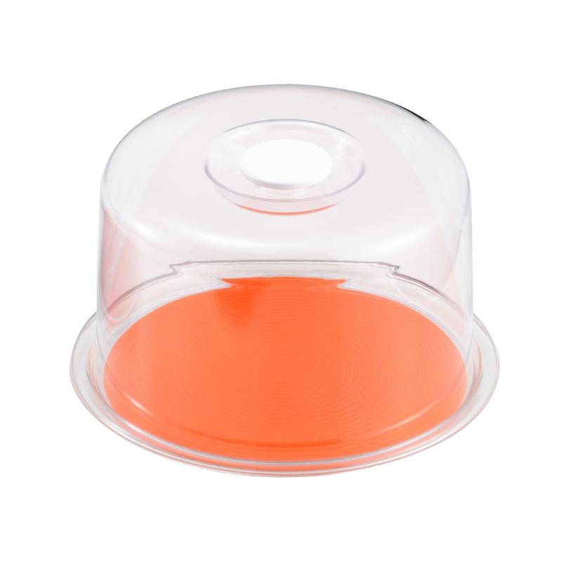 製菓・製パン用品 MT-4920 深型クリアラブリーハット 中 オレンジ画像