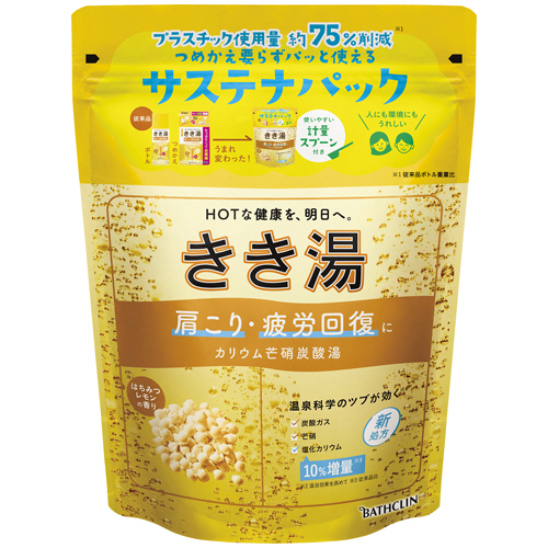 きき湯 ｶﾘｳﾑ芒硝炭酸湯 360g 1個画像