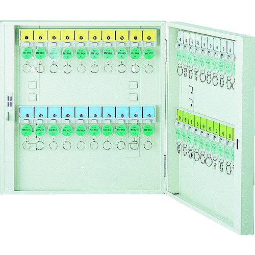 ＴＲＵＳＣＯ　キーボックス　鍵付タイプ　ホルダ数４０個画像