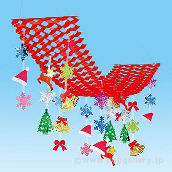 バリュークリスマスプリーツハンガー画像