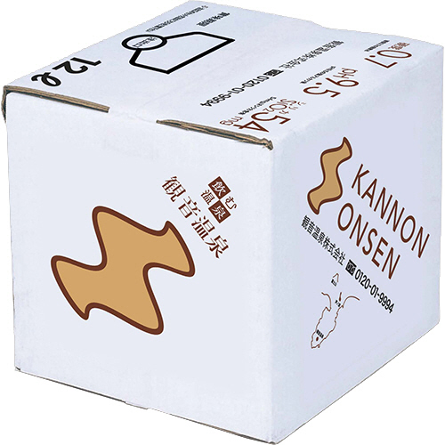 飲む温泉 観音温泉 12L ﾊﾞｯｸﾞｲﾝﾎﾞｯｸｽ 1箱画像