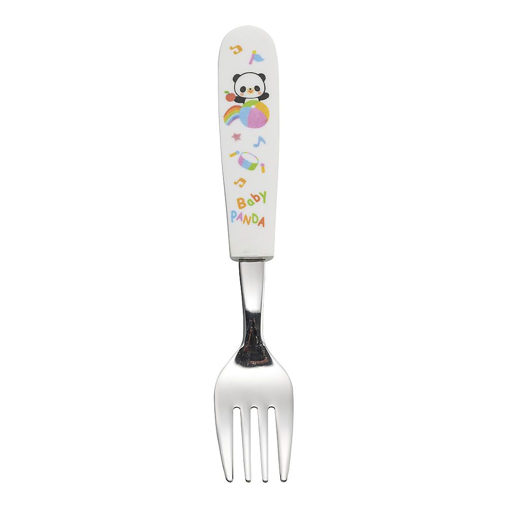 メラミンお子様食器「赤ちゃんパンダ」　フォーク画像