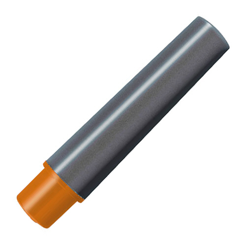 水性ﾏｰｶｰ 紙用ﾏｯｷｰ極細用ｲﾝｸｶｰﾄﾘｯｼﾞ ｵﾚﾝｼﾞ 1ﾊﾟｯｸ(2本)