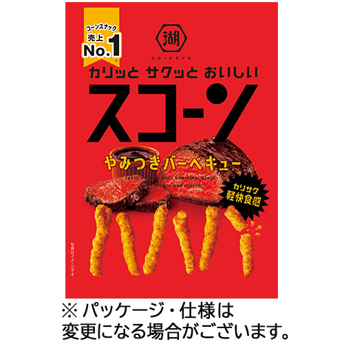 ｽｺｰﾝ やみつきﾊﾞｰﾍﾞｷｭｰ 73g 1ｾｯﾄ(12ﾊﾟｯｸ)画像