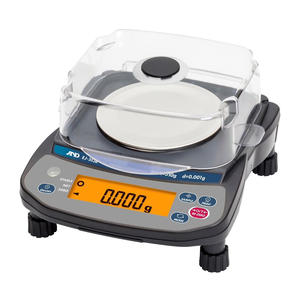 パーソナルコンパクト電子天びん EJ-Bシリーズ  ひょう量:310g 最小表示:0.001g  一般校正付画像