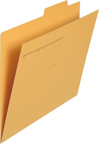 個別フォルダー　Ａ４横　イエロー×１０画像