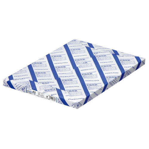 KB用紙(共用紙)(少枚数) A3 1箱(1250枚:250枚×5冊)画像