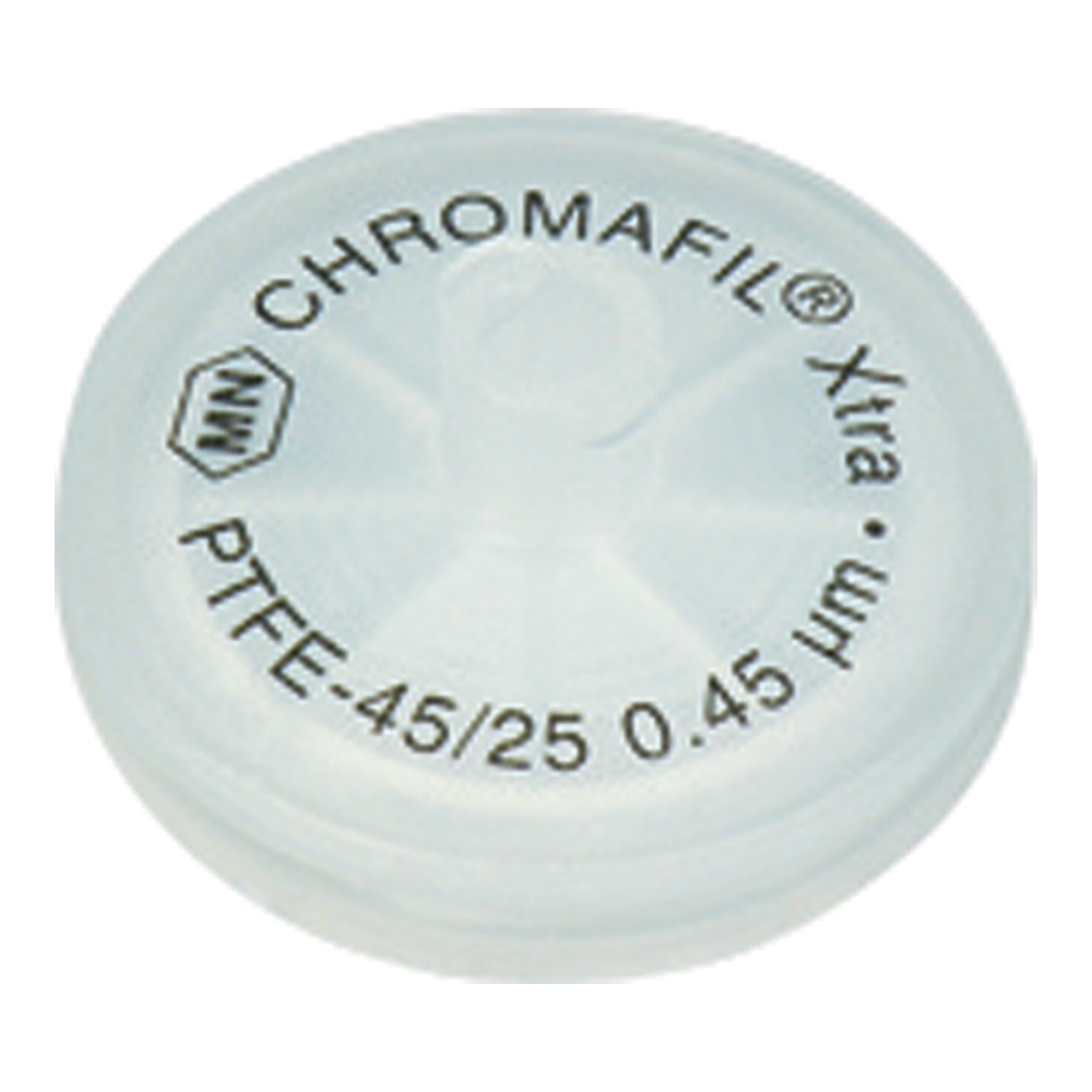 シリンジフィルター（疎水性PTFE・CHROMAFIL）0.2um φ13mm 透明 100個入画像