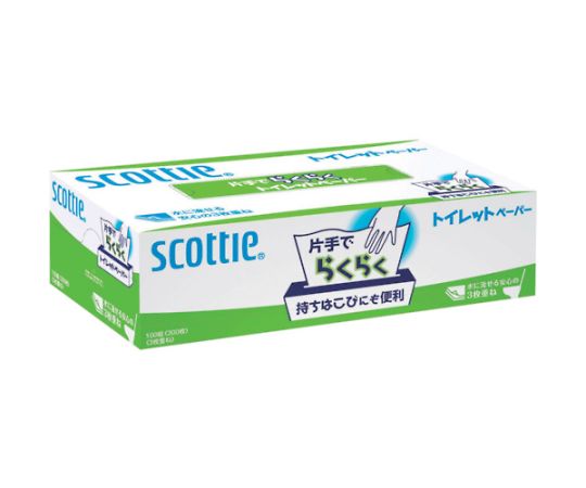 スコッティ　片手でらくらくトイレットペーパー　（300枚入）画像