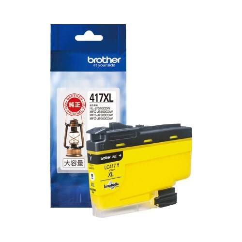 純正インク　ＬＣ４１７ＸＬＹ　イエロー画像