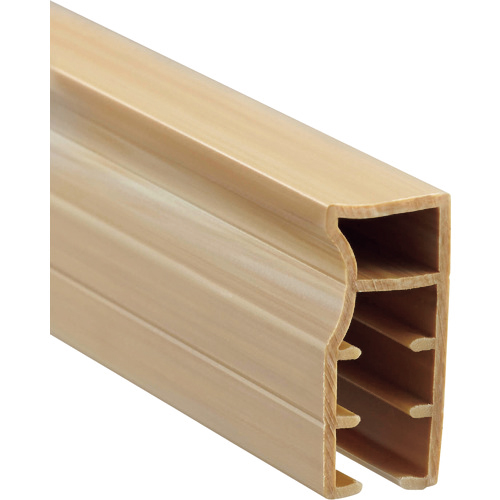 簡易内窓用ﾌﾚｰﾑ&ﾚｰﾙ ﾌﾚｰﾑ木目26×11.8×1840mm 1本画像