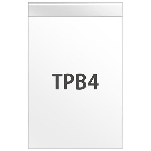 TPB4 テープ付OPP袋270mm×380mm(B4サイズ)(100枚) ヘッズ画像