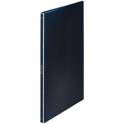 ｸﾘｱｰﾌｧｲﾙ ﾋｸﾀｽ(透明) A4ﾀﾃ 20ﾎﾟｹｯﾄ 背幅11mm ﾈｲﾋﾞｰ 1ｾｯﾄ(5冊)画像