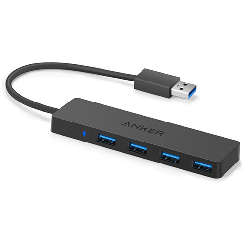 ANKER ｳﾙﾄﾗｽﾘﾑ USB-A(USB3.0対応)ﾊﾌﾞ 4ﾎﾟｰﾄ 1個