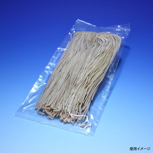 真空袋 BN規格袋 BN2635 中本アドバンストフィルム 透明な袋が重なり合い、四隅が真空状態になっている様子