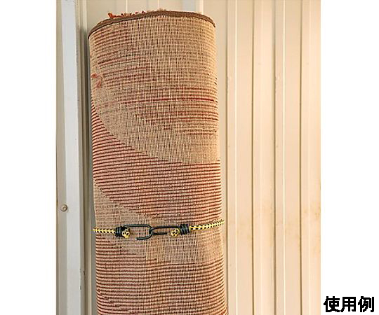 6.4-7.9mm バンジーコード用フック(4個) 商品の表面がしっかりと見える横向きの状態、4個が並んでいる様子。