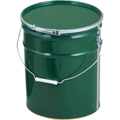 金属缶 ﾍﾟｰﾙ缶 20L 緑 1個画像