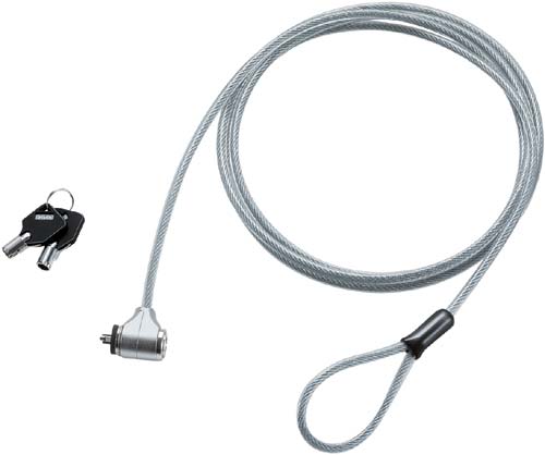 パソコンロックキット　鍵式　１．７ｍ×５画像