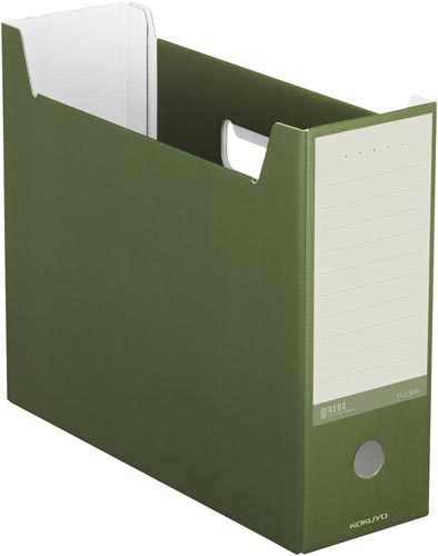 ファイルボックス＜ＮＥＯＳ＞　Ａ４　緑　４個画像