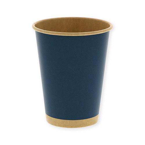 紙ｺｯﾌﾟ ﾍﾟｰﾊﾟｰｶｯﾌﾟ ｱｲｽ･ﾎｯﾄ 12ｵﾝｽ 未晒ﾈｲﾋﾞｰ 1ｾｯﾄ(1000個:50個×20ﾊﾟｯｸ)画像