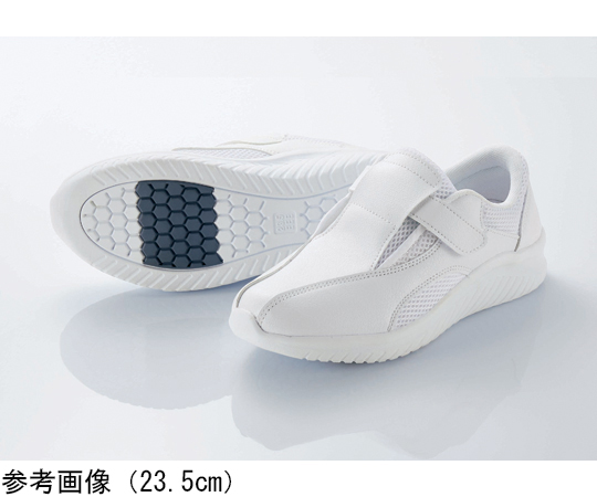シューズ 兼用 白 21.5cm画像