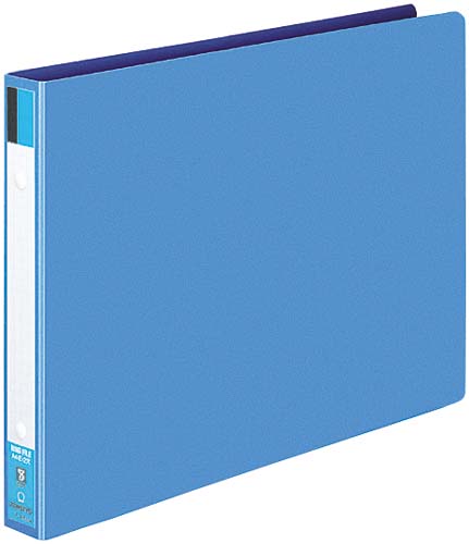 リングファイルボード表紙青Ａ４横背幅３０ｍｍ１０冊
