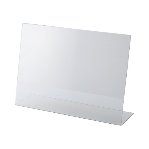 サインホルダー片面用Ｌ型　Ａ４ヨコ　１０個入画像