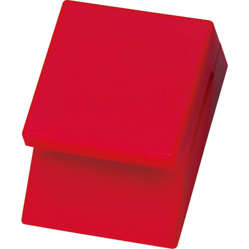 ﾏｸﾞﾈｯﾄ式ﾒﾓｸﾘｯﾌﾟ 赤 1個画像