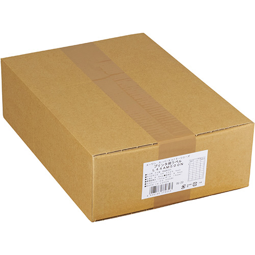 ｽｰﾊﾟｰｴｺﾉﾐｰｼﾘｰｽﾞ ﾌﾟﾘﾝﾀﾗﾍﾞﾙ A4 10面 86.4×50.8mm 四辺余白 1箱(500ｼｰﾄ)画像
