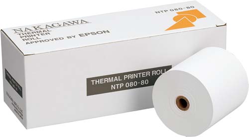 エプソン感熱レシートロール紙　ＮＴＰ０８０－８０画像