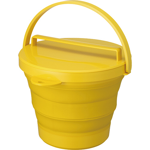 ｿﾌﾄﾊﾞｹﾂ(ﾌﾀ付) 8L ｲｴﾛｰ 1個