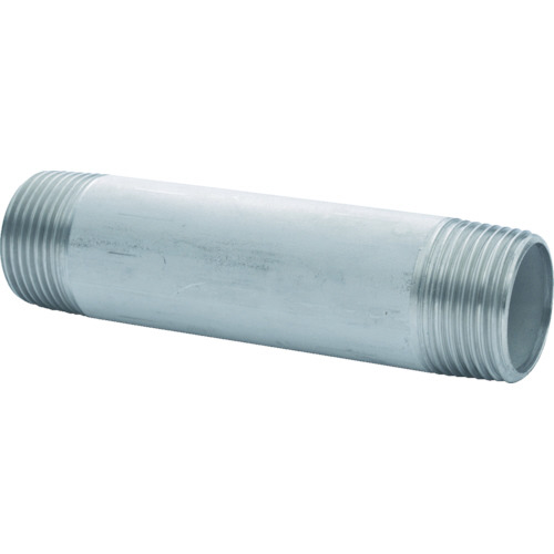 ねじ込み管継手 SUS 両長ﾆｯﾌﾟﾙ 25AX125L 1個画像