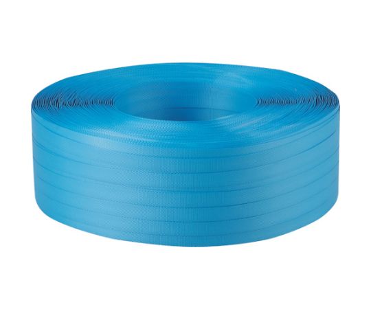 手締用PPバンド　15.5mmX1000m巻　青画像