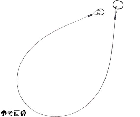 ボールペン取付用ステンレスワイヤー 40cm画像