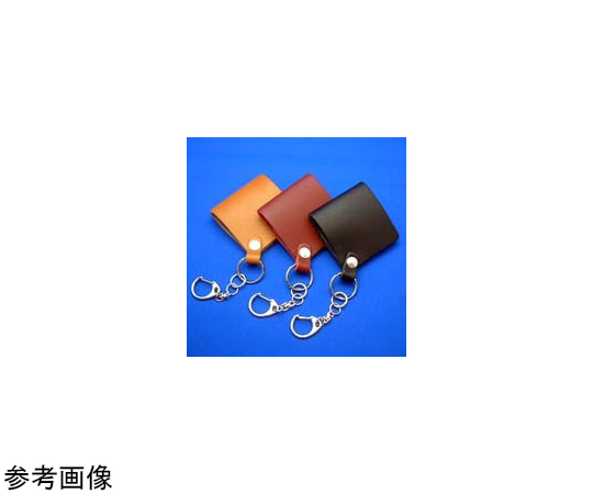 ポケットルーペ 3.5倍 45mm キーホルダータイプ 革ケース ワインレッド