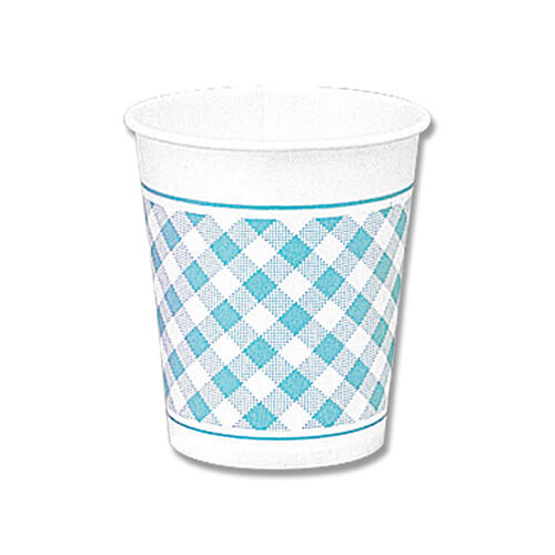 HEIKO 紙コップ(ペーパーカップ) 5オンス 口径66mm Nギンガム B 100個画像